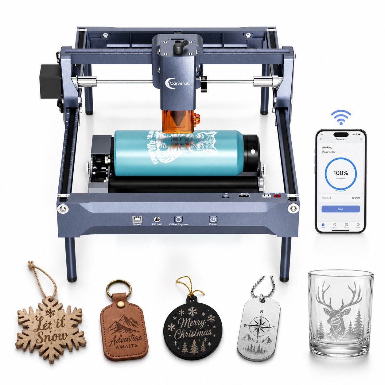 Laser Marking Machine - Mesin Ukir Laser Carverall K15 Pro